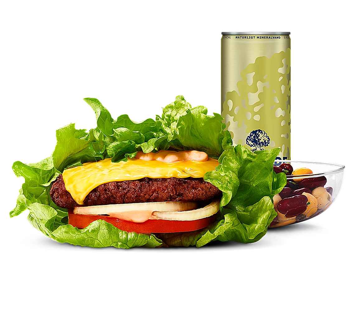Salat Wrap Plant beef-menu