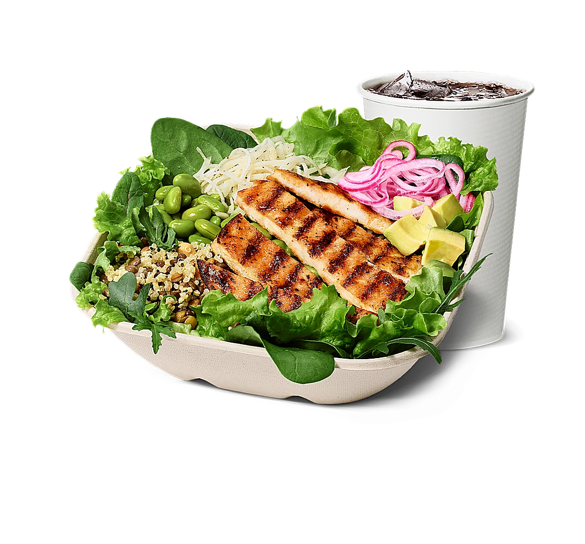 Grilled Chicken Salat Bowl menu