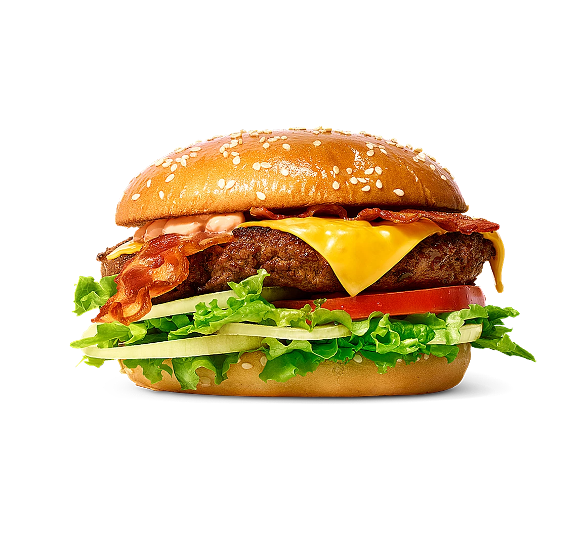 Cheese 'n' Bacon menu